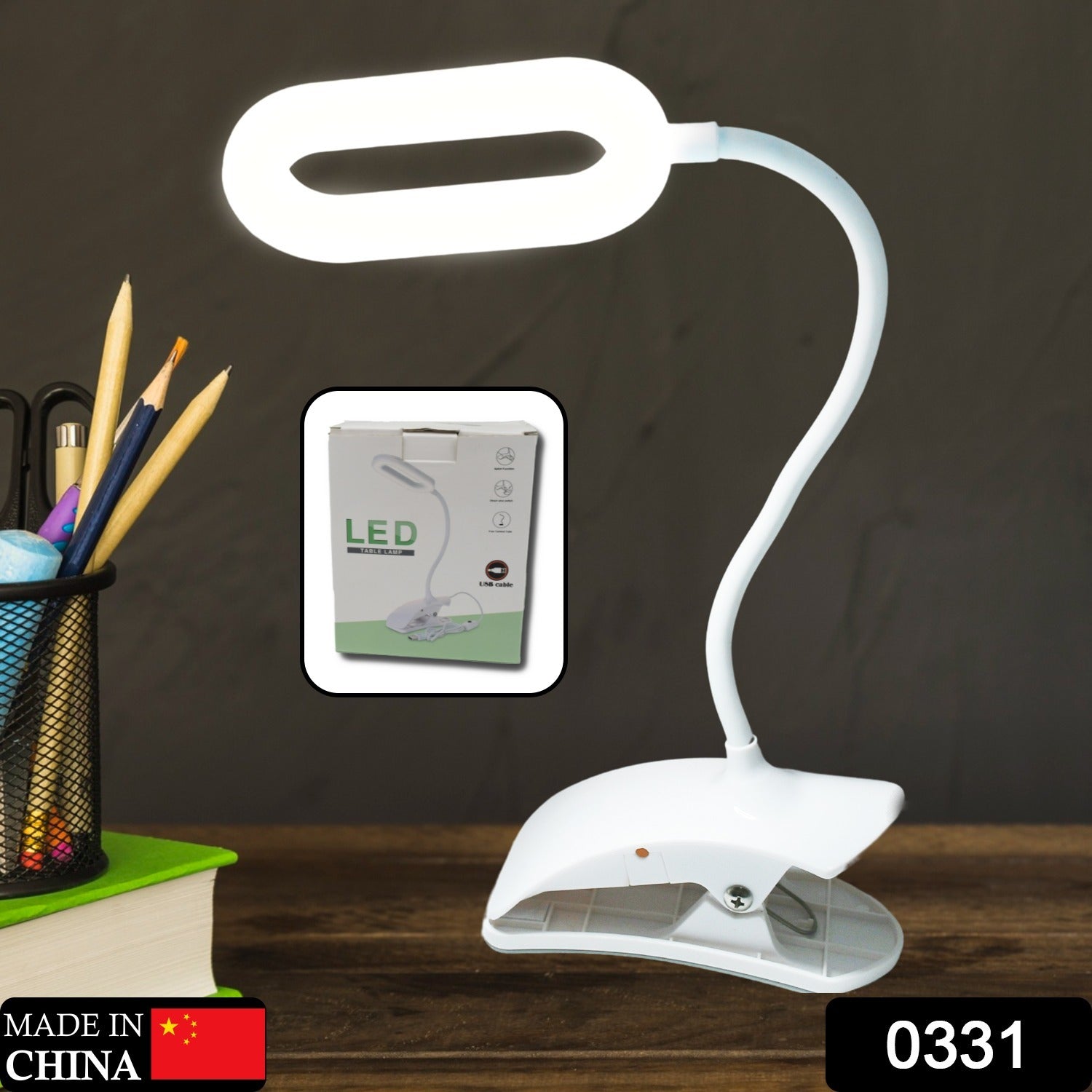 0331 STUDY LAMP LED TOUCH ON OFF SWITCH STUDENT STUDY READING DIMMER LED TABLE LAMPS WHITE DESK LIGHT LAMP (Usb Lamp) 0331 STUDY LAMP LED TOUCH ON OFF SWITCH STUDENT STUDY READING DIMMER LED TABLE LAMPS WHITE DESK LIGHT LAMP (Usb Lamp)